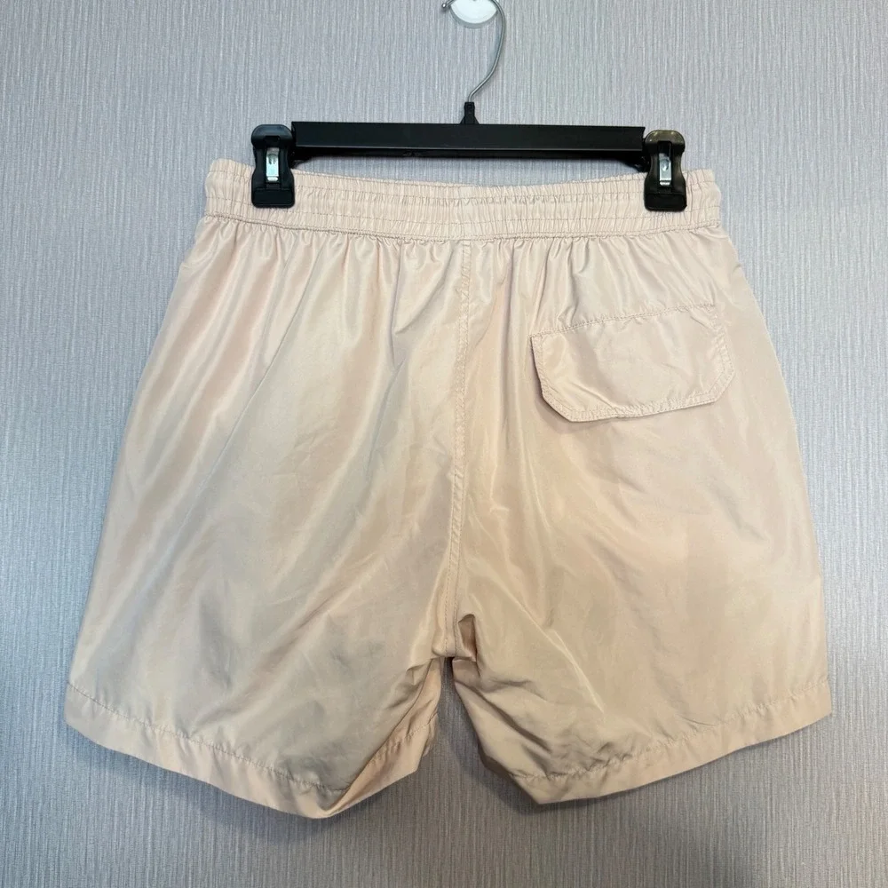 ELEVENTY MENS ELASTIC-WAIST SWIM SHORTS Rose (Size M/ best for Size S)